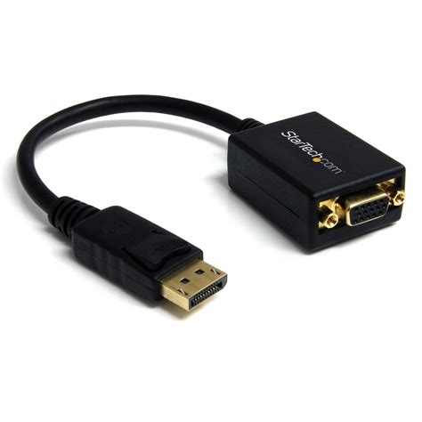 StarTech.com DisplayPort to VGA Adapter – Active – 1080p – DP to VGA ...