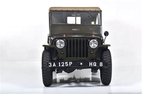 Used 1946 Jeep Willys For Sale ($32,900) | Motorcar Classics Stock #1689