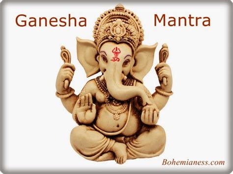 Ganesha Mantra - BOHEMIANESS