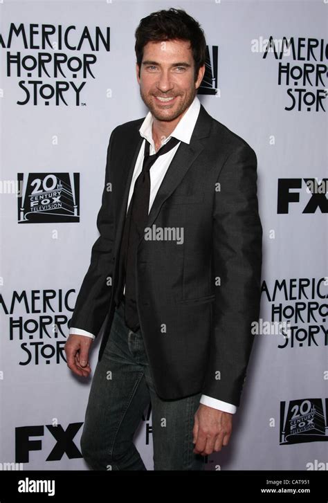 DYLAN MCDERMOTT AMERICAN HORROR STORY. SCREENING LOS ANGELES CALIFORNIA USA 18 April 2012 Stock ...