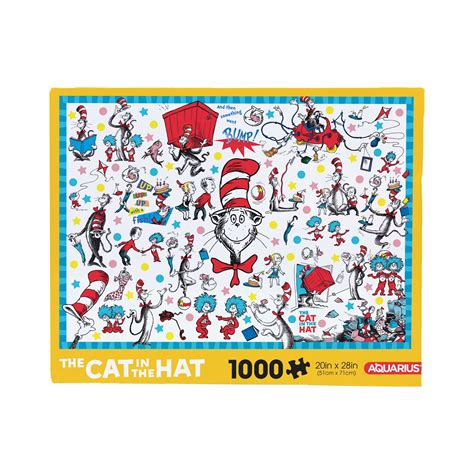 The Cat in the Hat 1000 Piece Jigsaw Puzzle - NMR