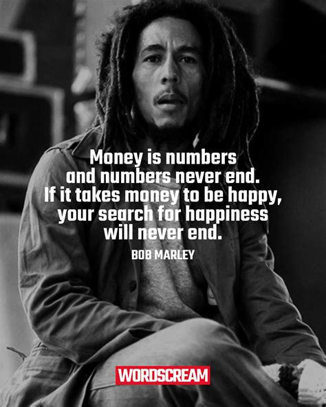 Bob Marley Quotes About Money And Happiness - ShortQuotes.cc