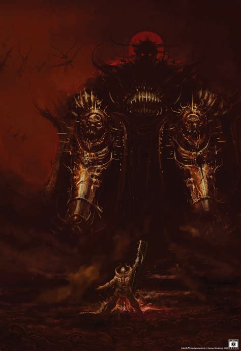 What is your favourite art depicting the respective Chaos Gods? : r/40kLore