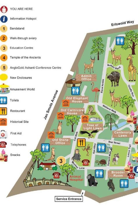 Johannesburg Zoo - Activities, Animals, Entrance Fees, Info & More ...