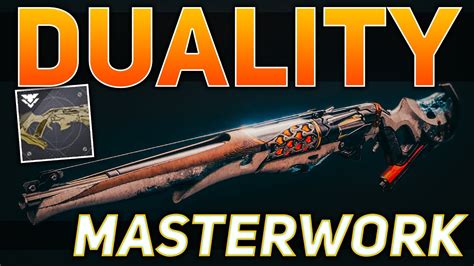 Duality FULLY Masterworked Review (Hybrid Shotgun) | Destiny 2 Beyond Light - YouTube