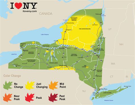 Fall Foliage in New York | Autumn Leaves, Scenic Drives