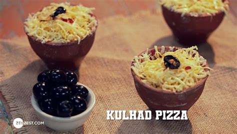 Watch Kulhad Pizza Recipe By Chef Smit Sagar