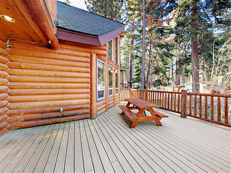 3BR Log Cabin w/ Spacious Deck ~ RA177338 | RedAwning