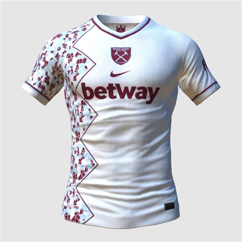 West Ham Away 23/24 Nike - FIFA 23 Kit Creator Showcase