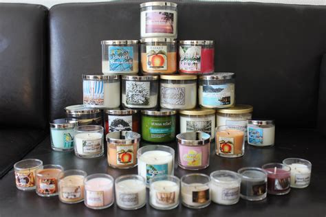 Bath and Body Works Candle Collection - Budget Savvy Diva