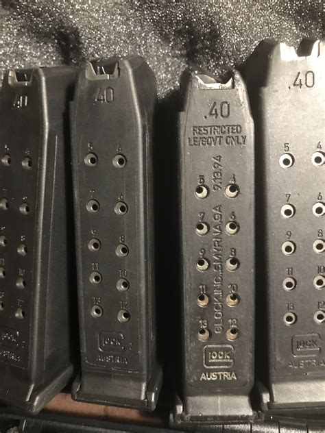 Two used Glock 23 magazines | Glock Forum