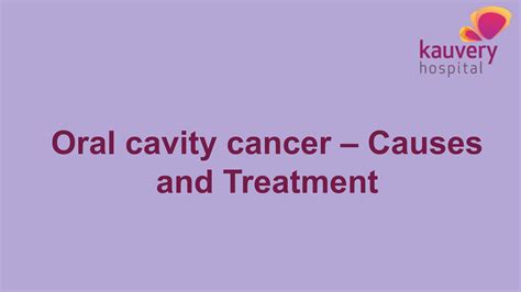 Oral cavity cancer – Causes and Treatment by LocalBizArticles - Issuu