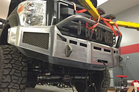 2011 Ford F-250 Super Duty Fusion Bumpers Winch Bumper Install ...