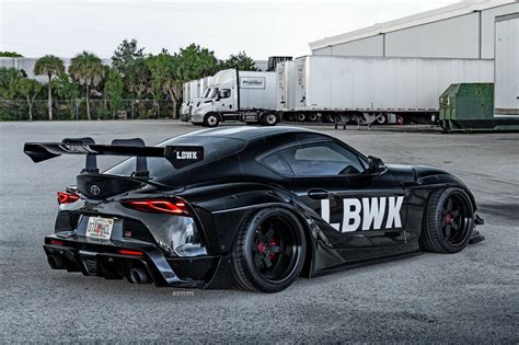 This Widebody Toyota Supra From Liberty Walk Is All About The Looks ...