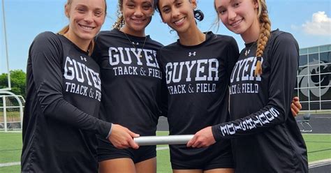 Get to know Guyer High's record-breaking relay team | Guyer Wildcats | dentonrc.com