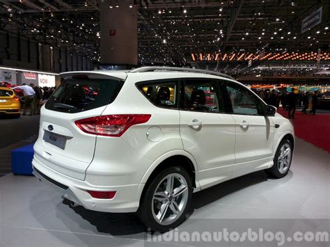 Ford Kuga Titanium X Sport rear three quarter at the 2015 Geneva Motor Show