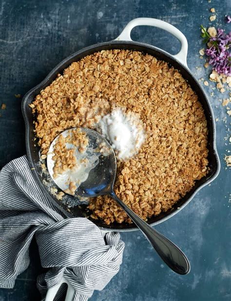 Easy Oat Crumble Topping Recipe