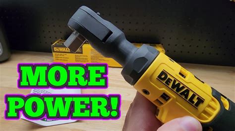 DeWALT 1/2" Drive 20V Cordless Ratchet! - YouTube