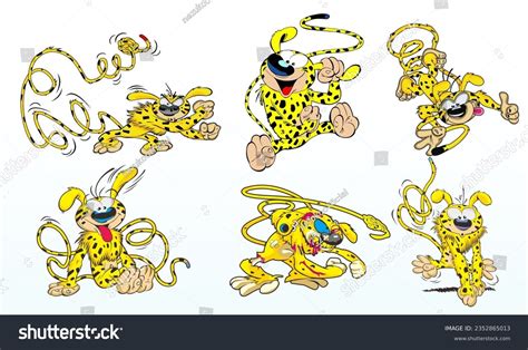 Marsupilami: Over 7 Royalty-Free Licensable Stock Vectors & Vector Art ...