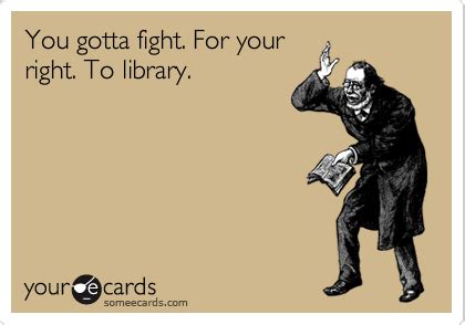 The Absent Librarian: Library MEMEs