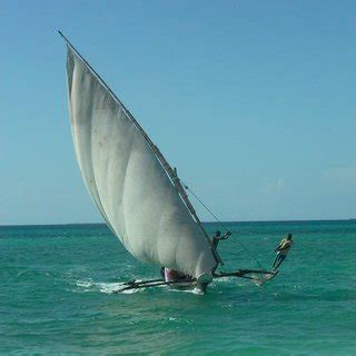 2. Zanzibar outrigg with lateen sail still common. | Download Scientific Diagram