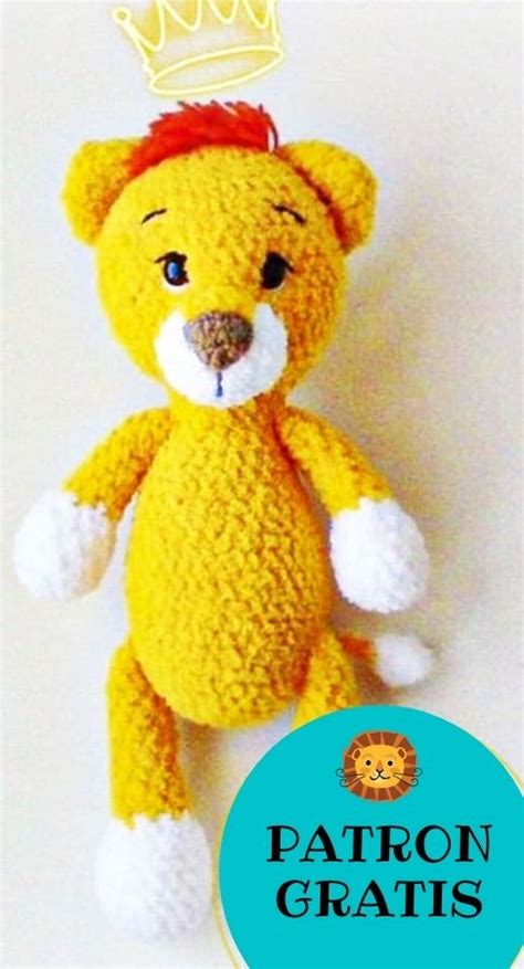 PATRON GRATIS Bebé León Amigurumi paso a paso - Crochetisimo Teddy Bear ...