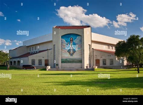 Basilica of Our Lady of San Juan del Valle National Shrine in San Juan, Rio Grande Valley, Texas ...