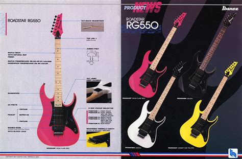 1987 Ibanez RG550 guitars | Ibanez guitars, Cool guitar, Electric ...