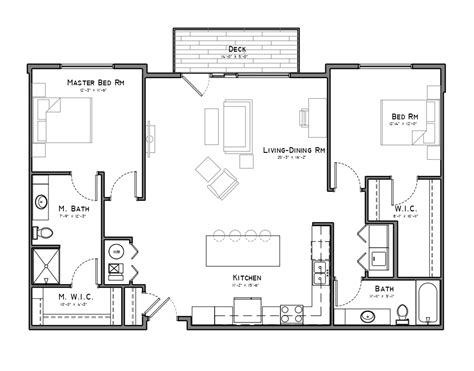 Apartment Floor Plans - Pointe Apartments