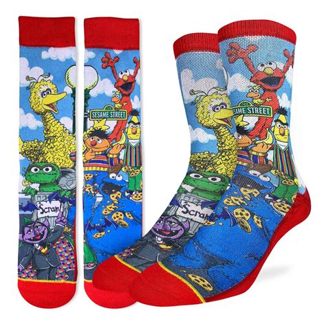 Men's Sesame Street Family Socks – Good Luck Sock