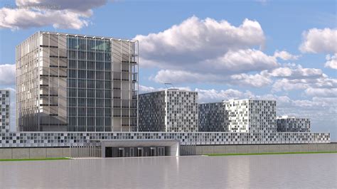 International Criminal Court Building 3D Model $139 - .3ds .blend .c4d .fbx .max .ma .lxo .obj ...