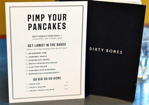 Pancake Day at Dirty Bones