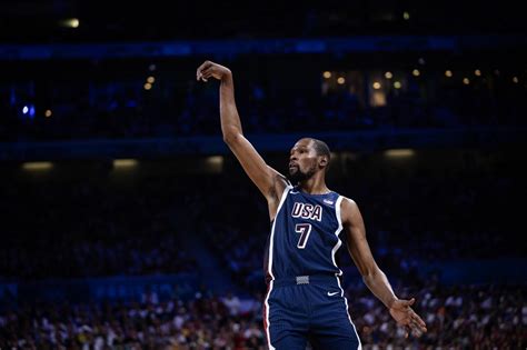 Kevin Durant returns as USA downs Serbia to open Olympic campaign | GMA ...