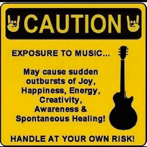 Caution | Music humor, Music quotes, Music classroom