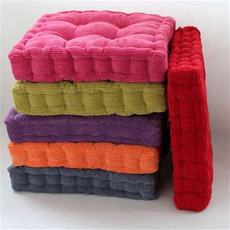 Free 2-day shipping. Buy 18x18inch Square Thicken Tufted Cushion Corduroy Seat Cushion Chair Pad ...