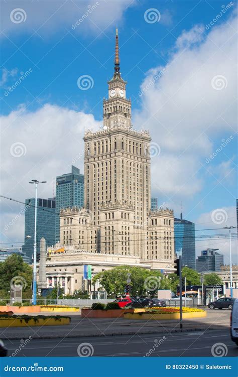 WARSAW, POLAND - JUNE 16: Palace of Culture and Science in Warsaw Editorial Image - Image of ...