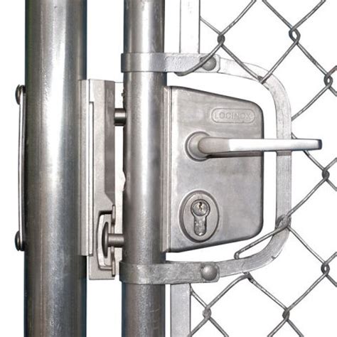 Locinox Chain Link Fence Swing Gate Lock Kits | Hoover Fence Co.