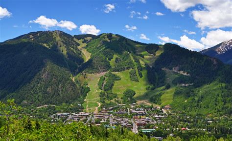 Aspen Colorado From Red Mountain - Summertime - The Ultimate Taxi