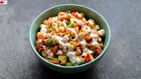 Weight Loss Salad - Channa Sweet Potato Salad Recipe