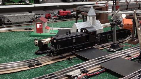 Running trains on a postwar style Lionel layout | Classic Toy Trains ...