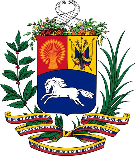 Venezuela | Coat of arms, Venezuela, Arms