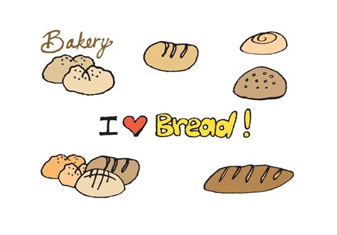 Free Bread Rolls Vector Series - Download Free Vector Art, Stock Graphics & Images