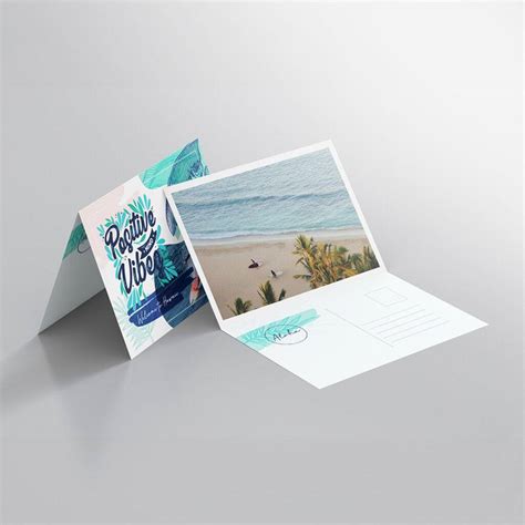 Folded postcards Printing, UK | Printtrio Return Warranty