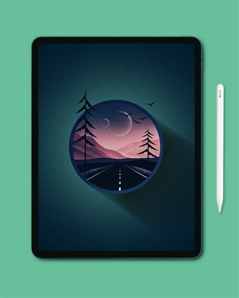 Night Landscape Drawing Tutorial Bundle