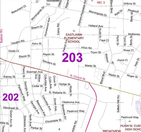 Street-Level Census Tract Map | Burlington, NC - Official Website