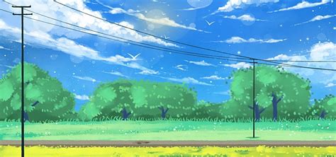 Beautiful Anime Manga Scene Background Material, Beautiful, Scenes, Anime Background Image And ...