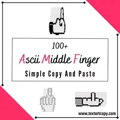 100+ Ascii Middle Finger Copy And Paste