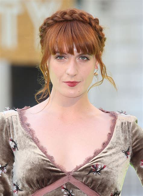 Singer Florence Welch was out in London for a preview of the Royal ...