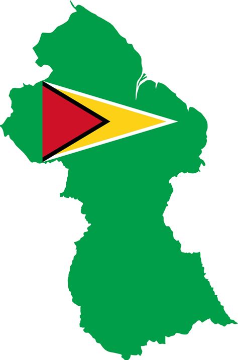 Guyana Flag Coloring Pages - Learny Kids