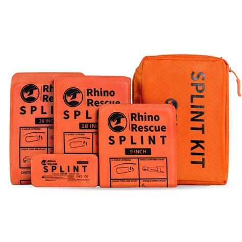 Rhino Splints Kit 4-Size Pack | RhinoRescue | Reviews on Judge.me